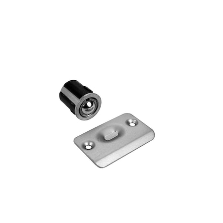 Heat Wave 1716-619 Satin Nickel Ball Roller Latch - Satin Nickel HE2953870